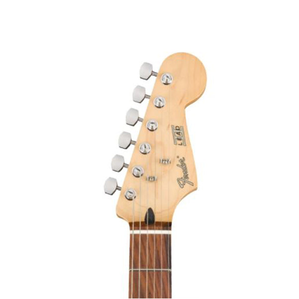 Fender Mexico Player Lead II Electric Guitar with Pau Ferro Fingerboard - Crimson Red Transparent