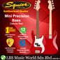 Squier by Fender Mini Precision PJ Bass 4 String Electric Bass Guitar Laurel Fretboard