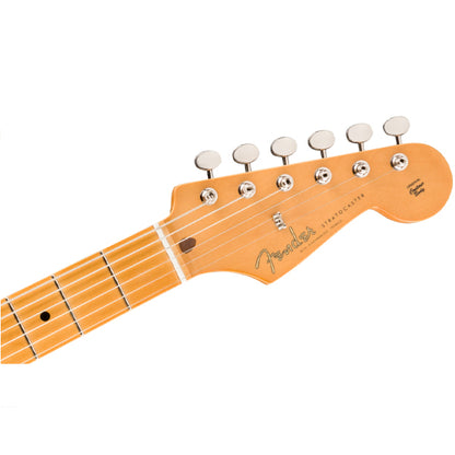 Fender Mexico Vintera 50s Stratocaster Electric Guitar with SSS Pickup Tremolo and Deluxe Gig Bag - Sonic Blue