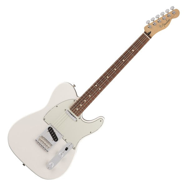 Fender Mexico Player Telecaster Electric Guitar With Pau Ferro Fingerboard - Polar White