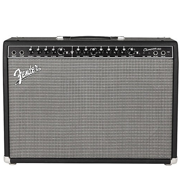 Fender Champion 100 Watt 2x12 Inch Amplifier Electric Guitar Combo Amp Speaker