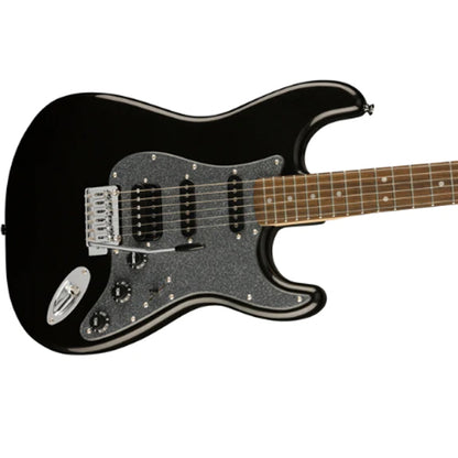 Fender Squier FSR Affinity Series Stratocaster HSS Electric Guitar Laurel Fretboard - Metallic Black