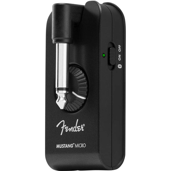 Fender Mustang Micro Rechargeable Headphone Amp Guitar Amplifier with 12 Amps 13 Effects with Bluetooth and Audio Over USB