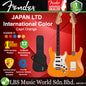 Fender Japan Limited International Color Stratocaster Electric Guitar Rosewood Fretboard HSS Pickup with Tremolo