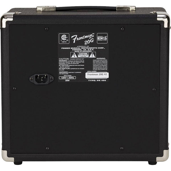 Fender Frontman 20G 20 Watt 1X8 Inch Amplifier Electric Guitar Combo Amp Speaker