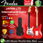Fender Japan Limited International Color Stratocaster Electric Guitar Rosewood Fretboard HSS Pickup with Tremolo