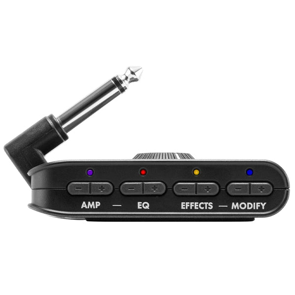 Fender Mustang Micro Rechargeable Headphone Amp Guitar Amplifier with 12 Amps 13 Effects with Bluetooth and Audio Over USB