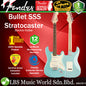 Squier By Fender Bullet Stratocaster SSS Electric Guitar With Tremolo and Laurel Fingerboard - Tropical Turquoise