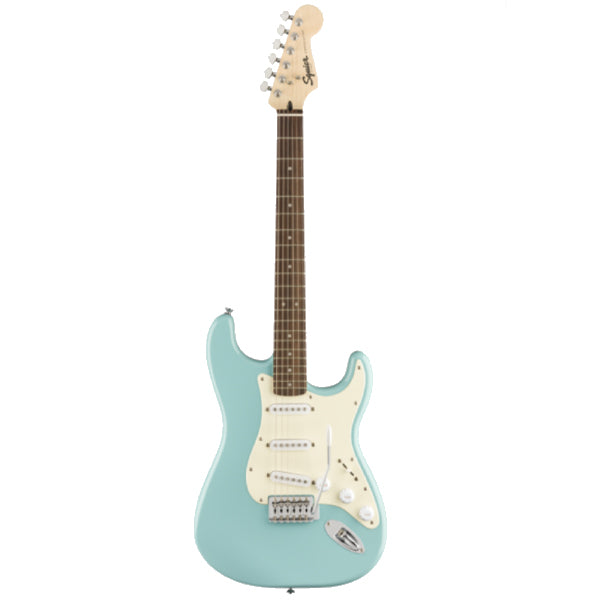 Squier By Fender Bullet Stratocaster SSS Electric Guitar With Tremolo and Laurel Fingerboard - Tropical Turquoise