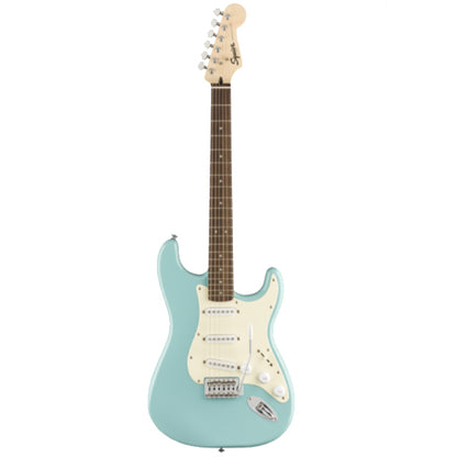 Squier By Fender Bullet Stratocaster SSS Electric Guitar With Tremolo and Laurel Fingerboard - Tropical Turquoise