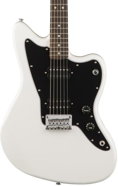 Squier by Fender Affinity Jazzmaster HH Jagmaster Body Electric Guitar Laurel Fingerboard Arctic White