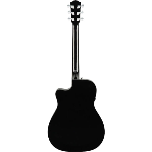 Fender CC-60SCE Solid Spruce Top Concert Acoustic Electric Guitar - Black (CC60SCE)