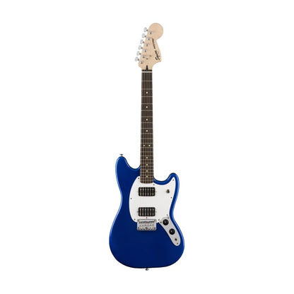 Squier By Fender Bullet Mustang HH Basswood Body Electric Guitar Laurel FB Imperial Blue