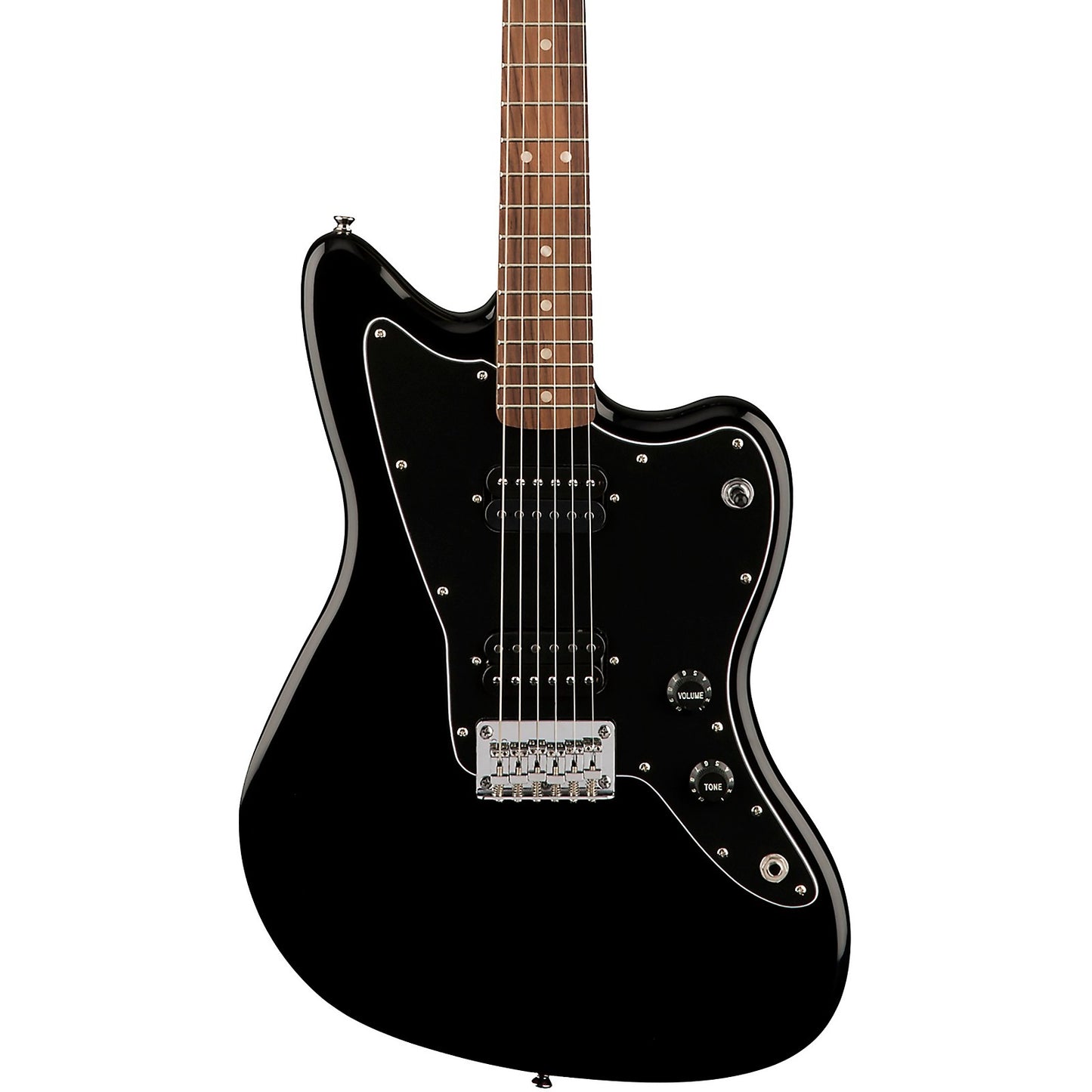 Squier by Fender Jagmaster Affinity Series Jazzmaster HH Electric Guitar Laurel Fingerboard Black