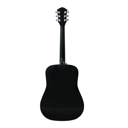 Fender FA-125 Dreadnought Spruce Top Acoustic Guitar With Fender Bag Black (FA125  FA 125)