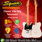 Squier By Fender Classic Vibe 50s Telecaster Solid Body Electric Guitar With Maple Fingerboard - White Blonde