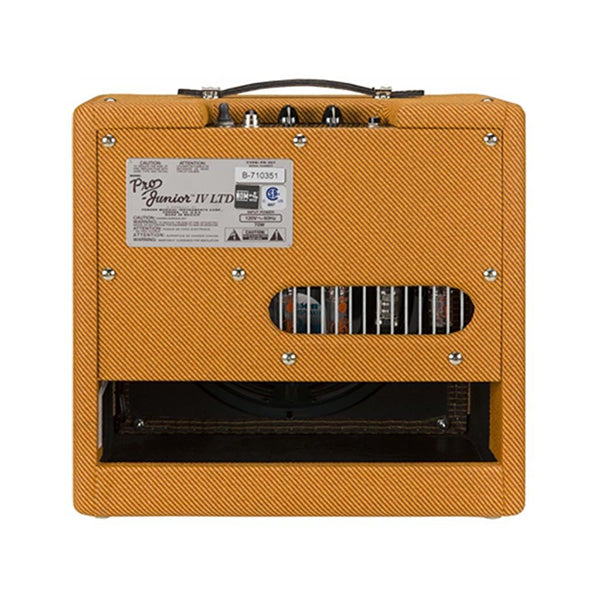 Fender Pro Junior IV 15 Watt Electric Guitar Combo Tube Amp Amplifier Lacquered Tweed