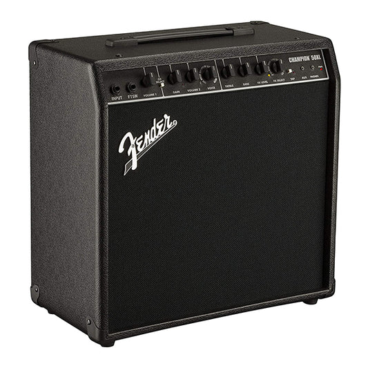 Fender Champion 50 XL 2 Channel 50 Watts 120V Electric Guitar Amplifier with Aux Input