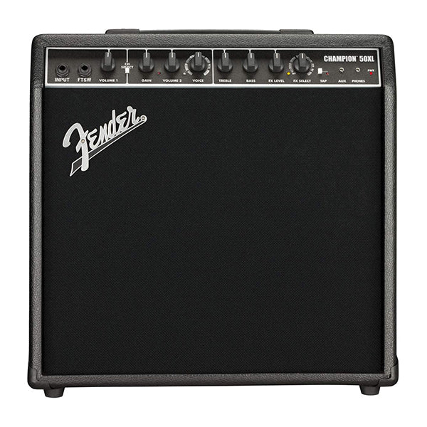 Fender Champion 50 XL 2 Channel 50 Watts 120V Electric Guitar Amplifier with Aux Input