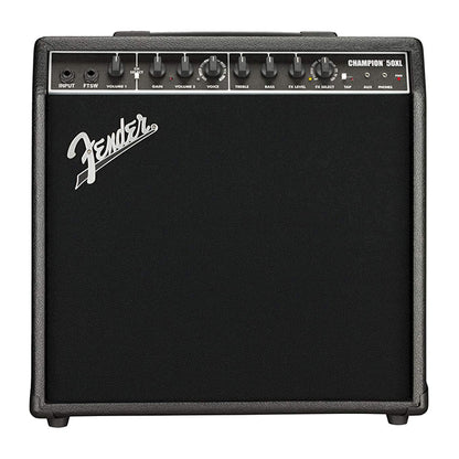 Fender Champion 50 XL 2 Channel 50 Watts 120V Electric Guitar Amplifier with Aux Input