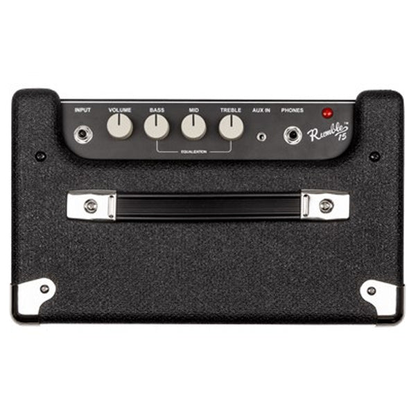 Fender Rumble 15 V3 15 Watt Bass Combo Amplifier Speaker For Electric Bass Guitar Amp