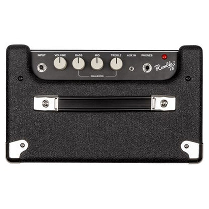 Fender Rumble 15 V3 15 Watt Bass Combo Amplifier Speaker For Electric Bass Guitar Amp