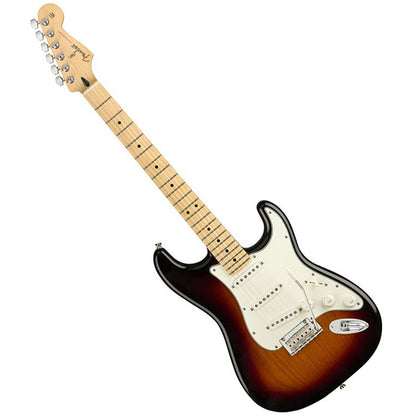 Fender Mexico Player HSS Stratocaster Electric Guitar with Maple Fretboard - 3-Tone Sunburst