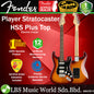 Fender Mexico Player HSS Plus Top Stratocaster Electric Guitar with Pau Ferro Fretboard - Tobacco Sunburst