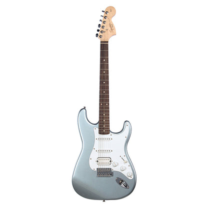 Squier by Fender Affinity Stratocaster Electric Guitar Hard Tail with Rosewood Fingerboard (Slick Silver)