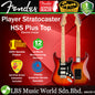 Fender Mexico Player HSS Plus Top Stratocaster Electric Guitar with Maple Fretboard - Aged Cherry Burst