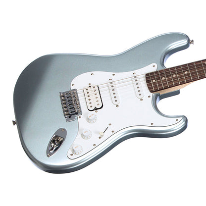 Squier by Fender Affinity Stratocaster Electric Guitar Hard Tail with Rosewood Fingerboard (Slick Silver)