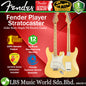 Fender Mexico Player Stratocaster Electric Guitar with Maple Fretboard - Buttercream