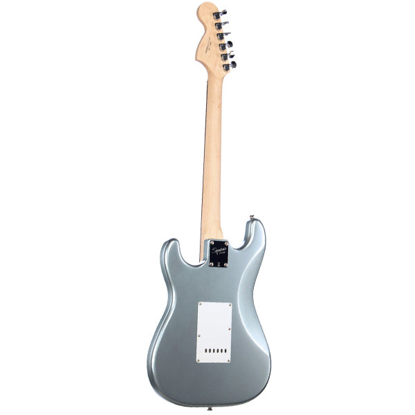 Squier by Fender Affinity Stratocaster Electric Guitar Hard Tail with Rosewood Fingerboard (Slick Silver)