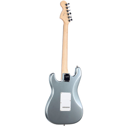 Squier by Fender Affinity Stratocaster Electric Guitar Hard Tail with Rosewood Fingerboard (Slick Silver)
