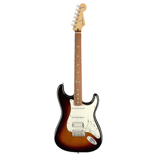 Fender Mexico Player HSS Stratocaster Electric Guitar with Pau Ferro Fingerboard - 3 Tone Sunburst