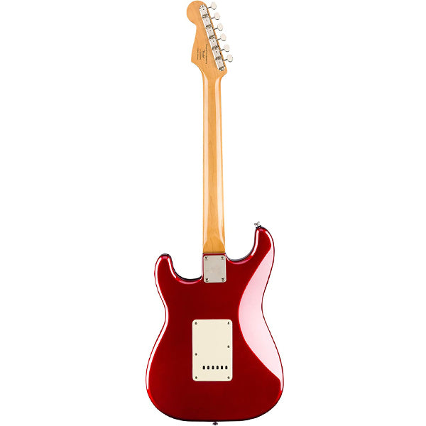 Squier By Fender Classic Vibe 60s Stratocaster Electric Guitar With Tremolo Laurel Fingerboard (Candy Apple Red)