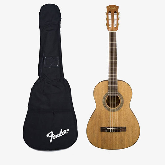 Fender FA-15N 3/4 Size Nylon String Classical Guitar Agathis Top with Bag (FA15N)