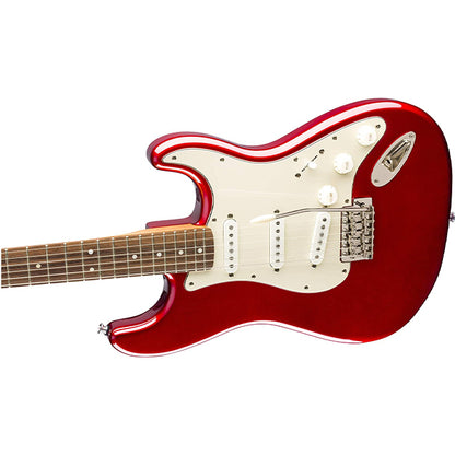 Squier By Fender Classic Vibe 60s Stratocaster Electric Guitar With Tremolo Laurel Fingerboard (Candy Apple Red)