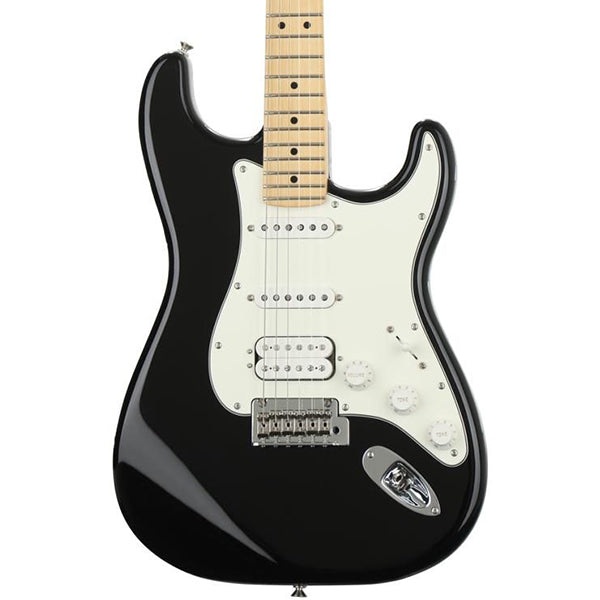 Fender Mexico Player HSS Stratocaster Alder Body with Maple Fingerboard Electric Guitar - Black
