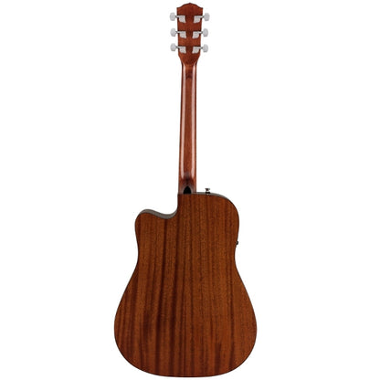 Fender CD-60SCE Solid Spruce Top Dreadnought Acoustic Electric Guitar Natural (CD60SCE)