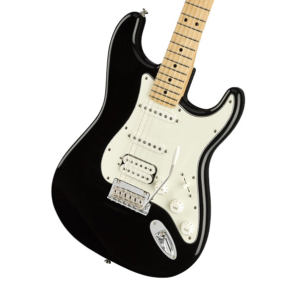 Fender Mexico Player HSS Stratocaster Alder Body with Maple Fingerboard Electric Guitar - Black