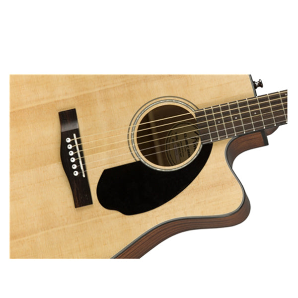 Fender CD-60SCE Solid Spruce Top Dreadnought Acoustic Electric Guitar Natural (CD60SCE)