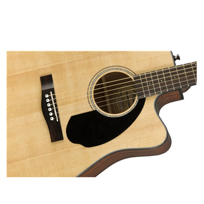 Fender CD-60SCE Solid Spruce Top Dreadnought Acoustic Electric Guitar Natural (CD60SCE)