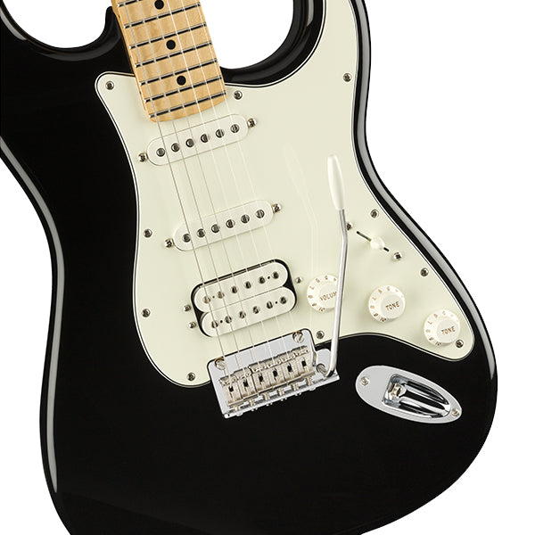 Fender Mexico Player HSS Stratocaster Alder Body with Maple Fingerboard Electric Guitar - Black
