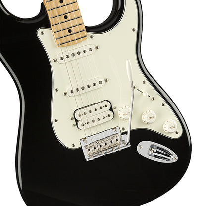 Fender Mexico Player HSS Stratocaster Alder Body with Maple Fingerboard Electric Guitar - Black