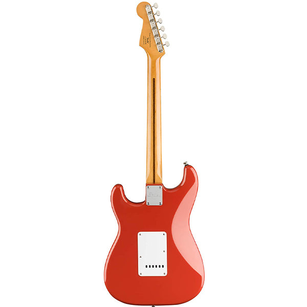 Squier By Fender Classic Vibe 50s Stratocaster Electric Guitar With Tremolo Maple Fingerboard (Fiesta Red)