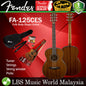 Fender FA-125S Folk Acoustic Guitar Pack Solid Top Mahogany (FA125S FA125)