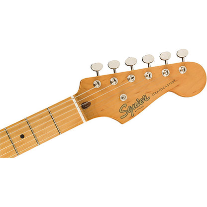 Squier By Fender Classic Vibe 50s Stratocaster Electric Guitar With Tremolo Maple Fingerboard (Fiesta Red)