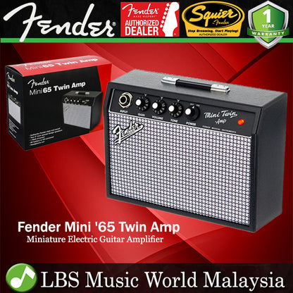 Fender Mini '65 Twin 1W 2x3" Combo Amplifier Speaker Electric Guitar Amp (65 Twin)