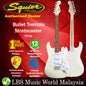 Fender Squier Bullet Stratocaster with Tremolo Electric Guitar SSS Strat (Arctic White)